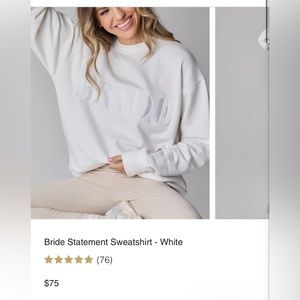 Six stories BRIDE statement sweater